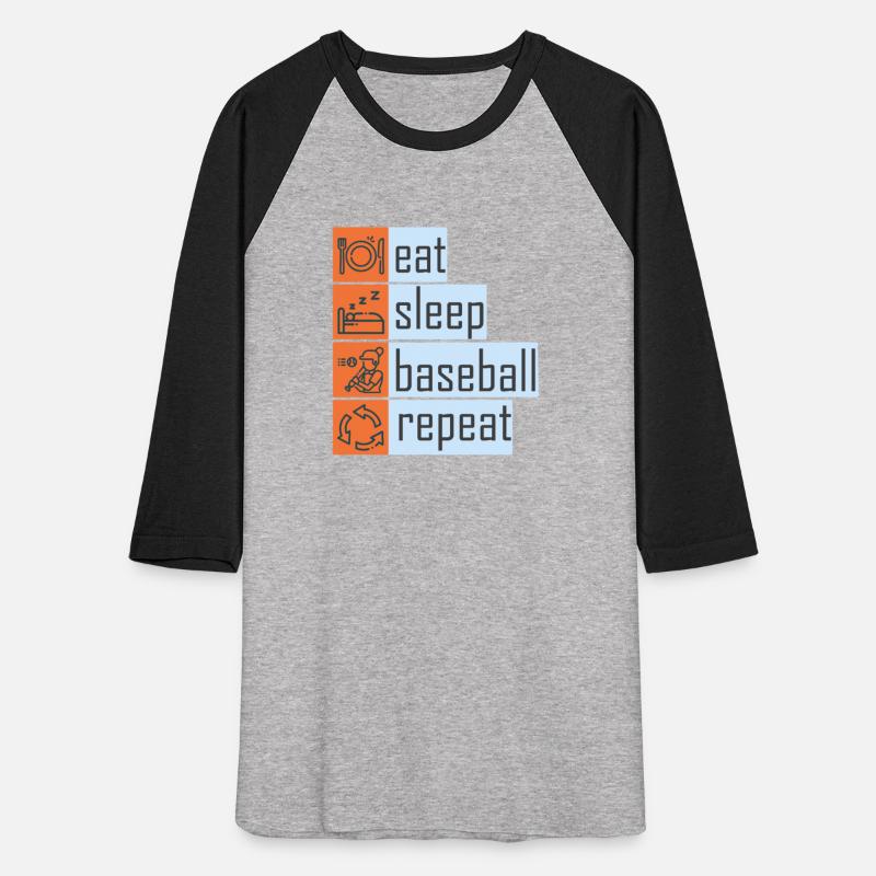 Eat Sleep Baseball Repeat