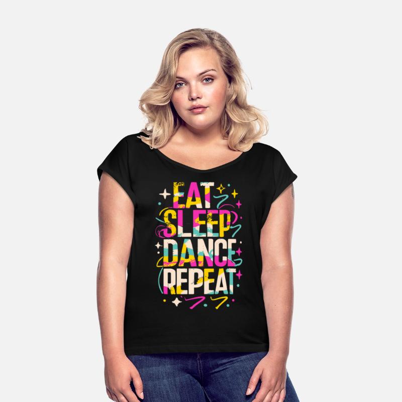 Eat Sleep Dance Repeat Typography