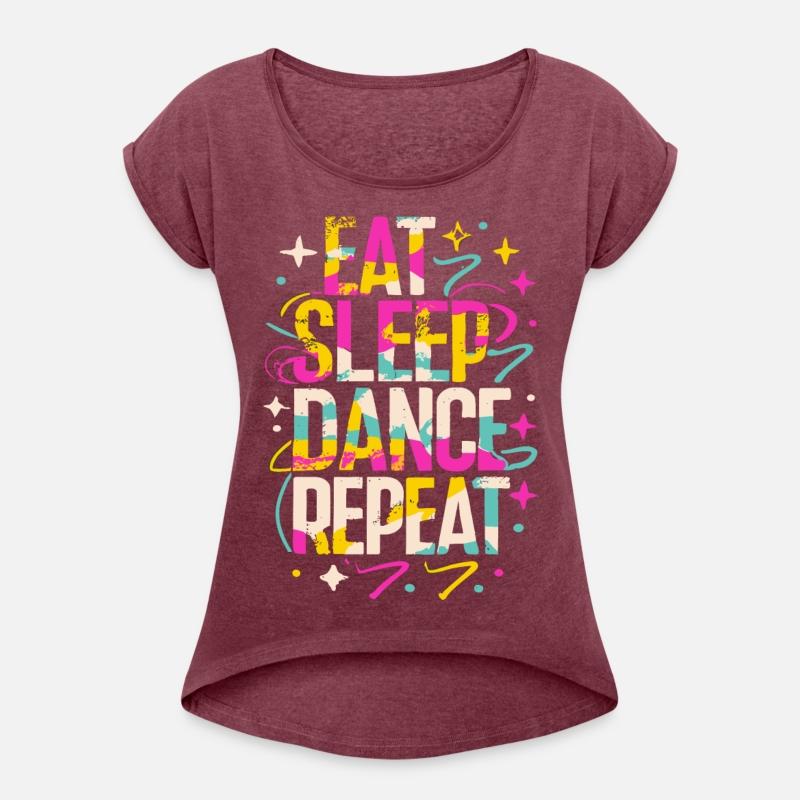 Eat Sleep Dance Repeat Typography