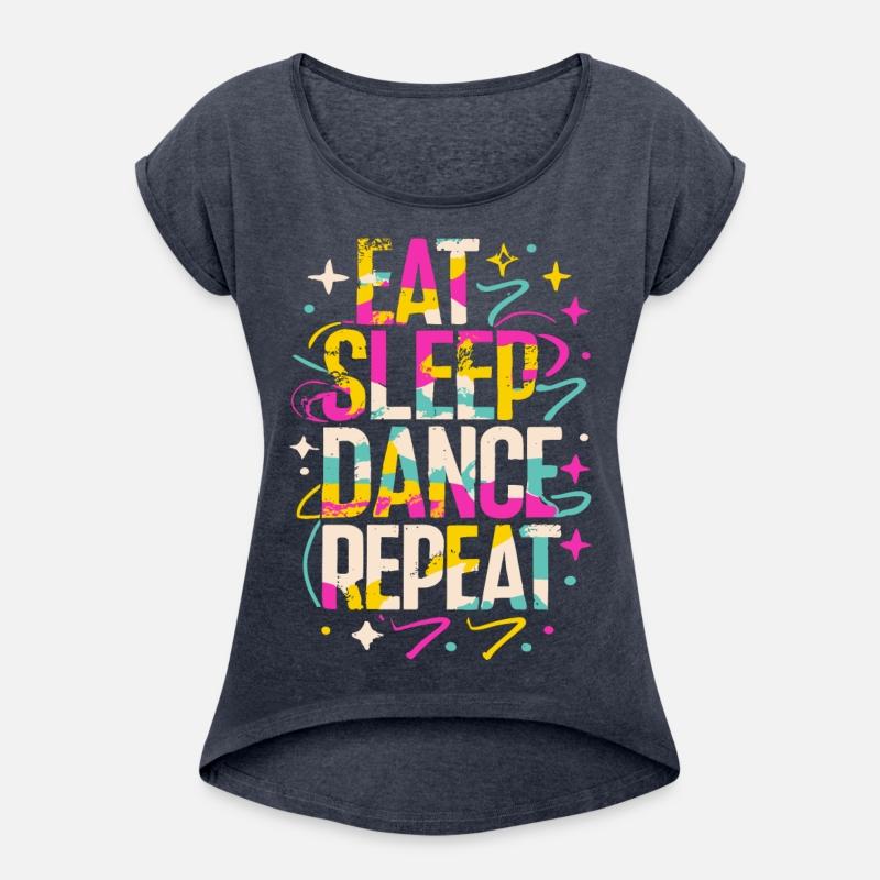 Eat Sleep Dance Repeat Typography