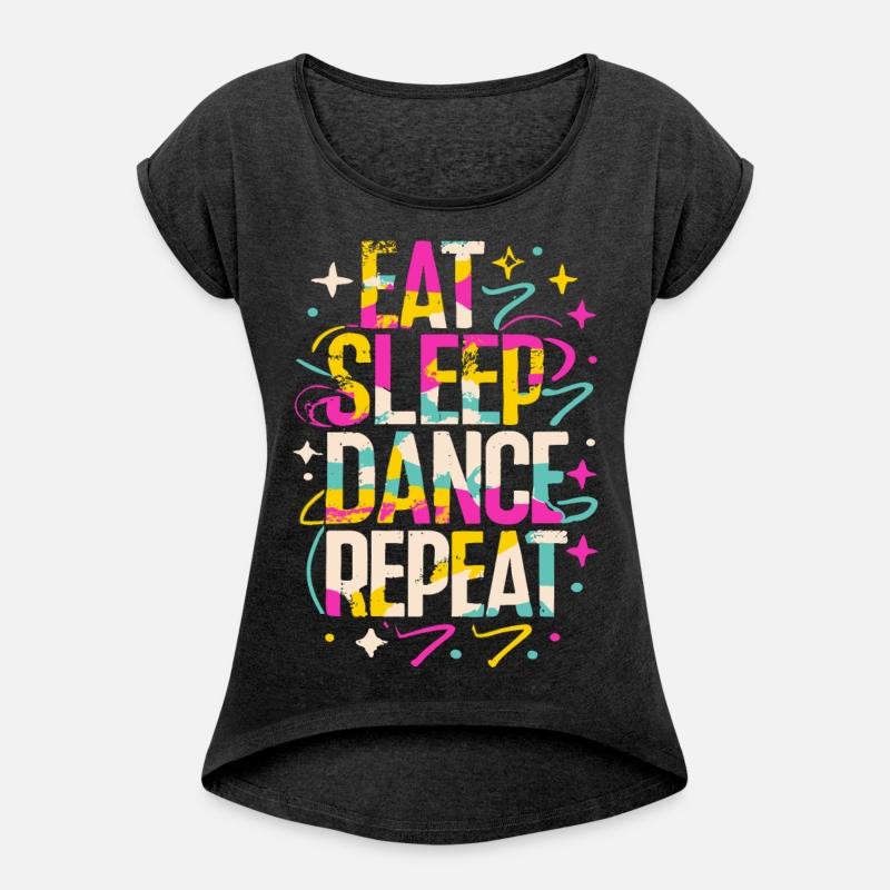 Eat Sleep Dance Repeat Typography