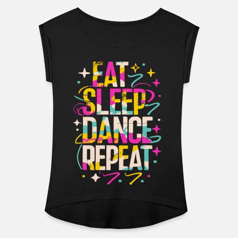 Eat Sleep Dance Repeat Typography