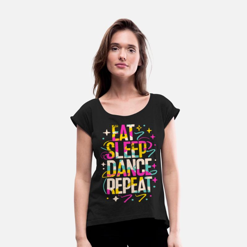 Eat Sleep Dance Repeat Typography
