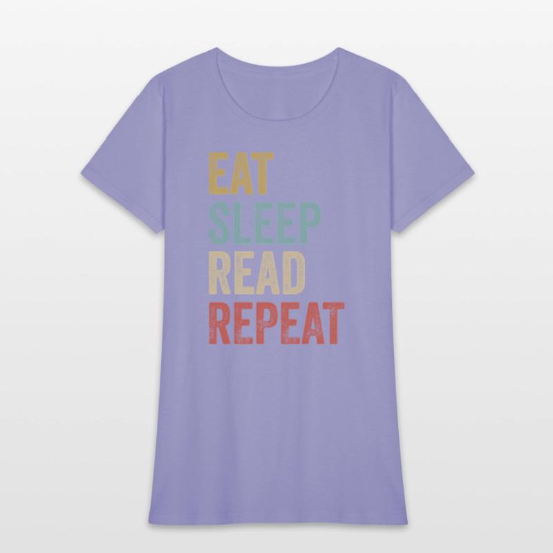 Eat Sleep Read Repeat Reading Book