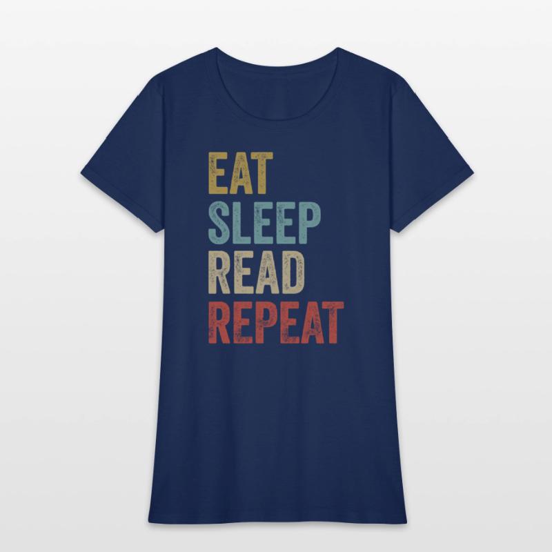 Eat Sleep Read Repeat Reading Book