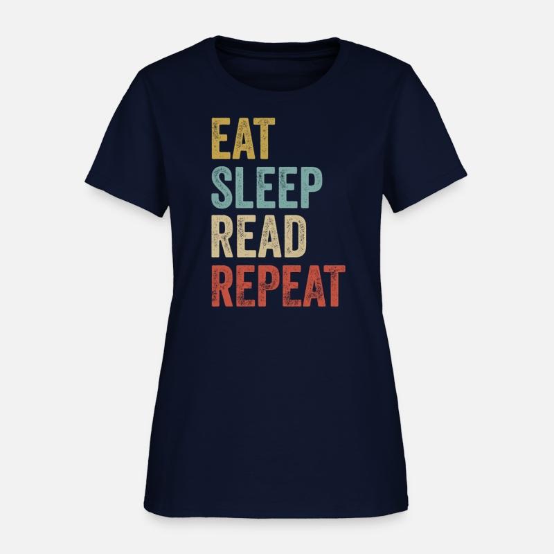 Eat Sleep Read Repeat Reading Book