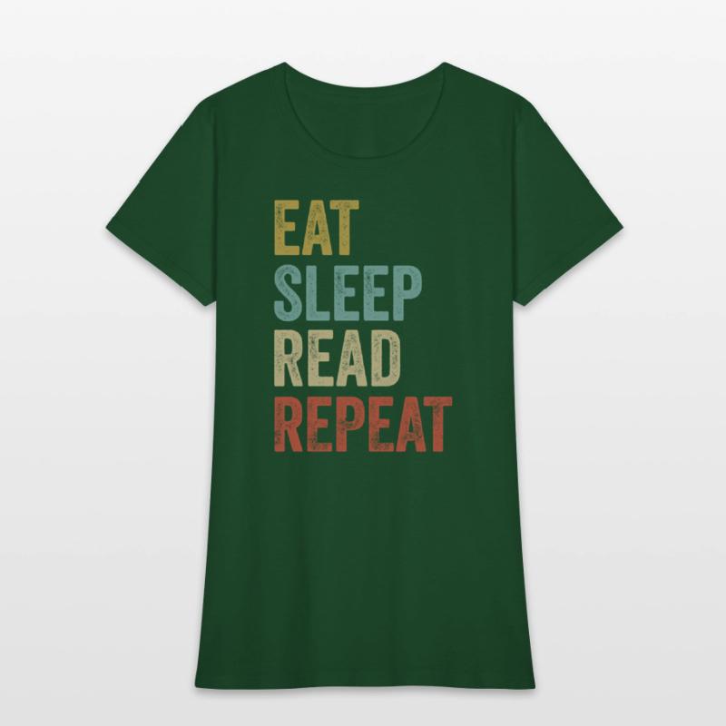 Eat Sleep Read Repeat Reading Book