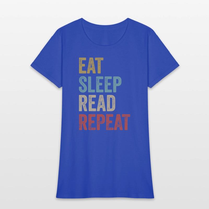 Eat Sleep Read Repeat Reading Book