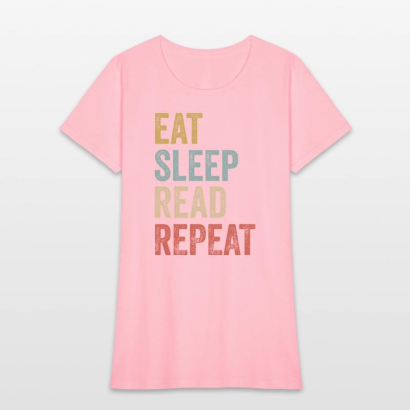 Eat Sleep Read Repeat Reading Book