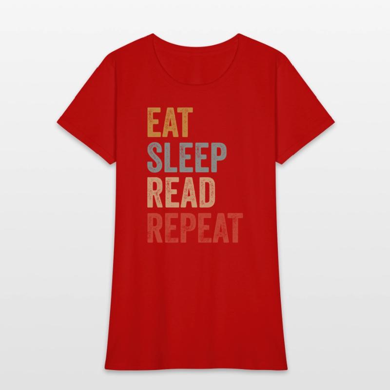 Eat Sleep Read Repeat Reading Book