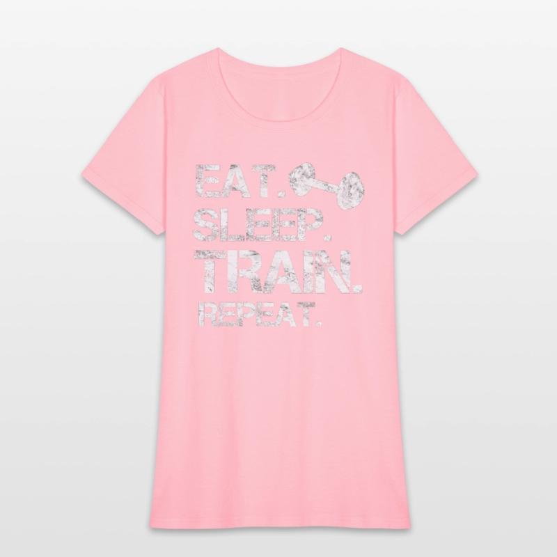 Eat. sleep. train. repeat. bodybuilding-design