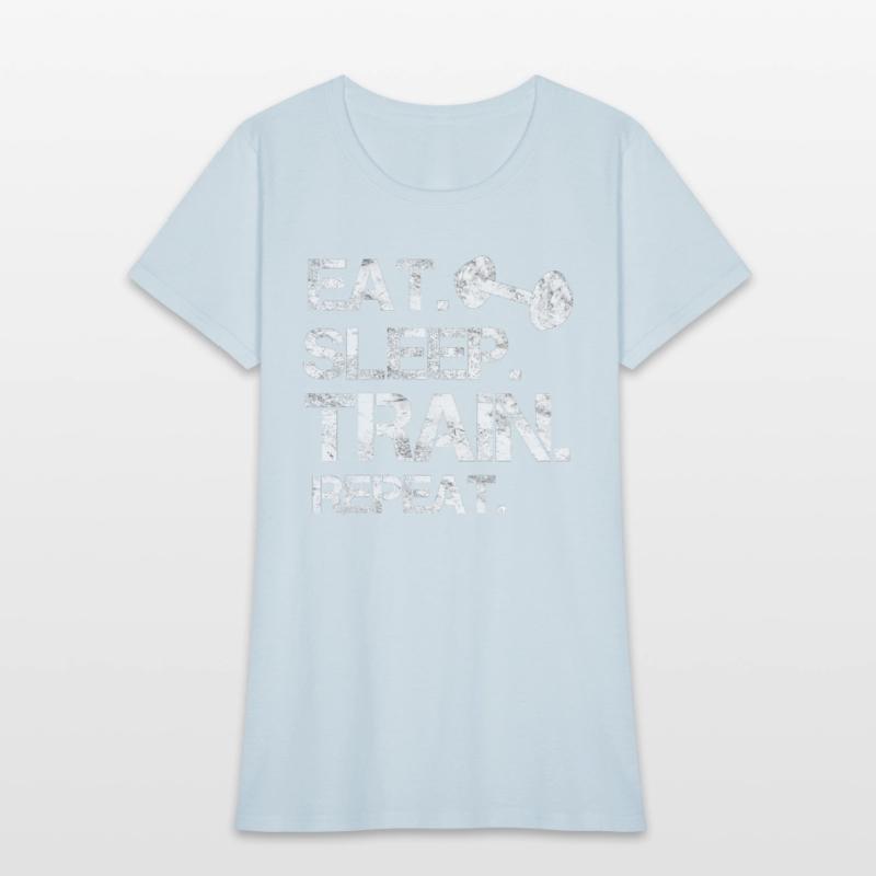 Eat. sleep. train. repeat. bodybuilding-design