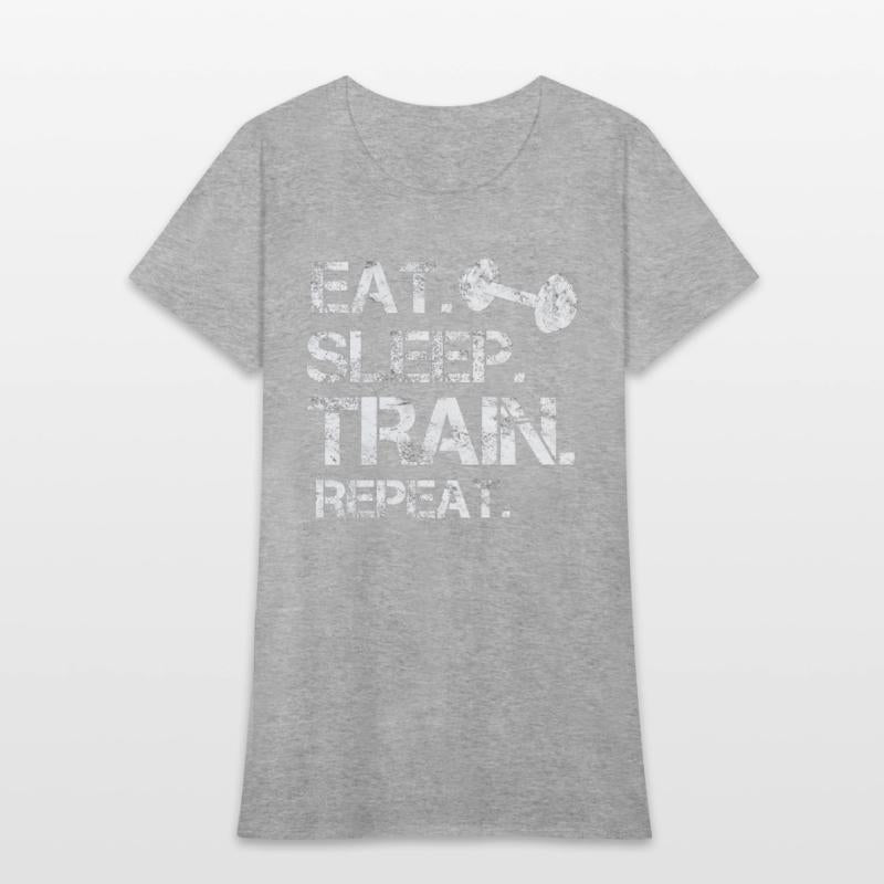Eat. sleep. train. repeat. bodybuilding-design