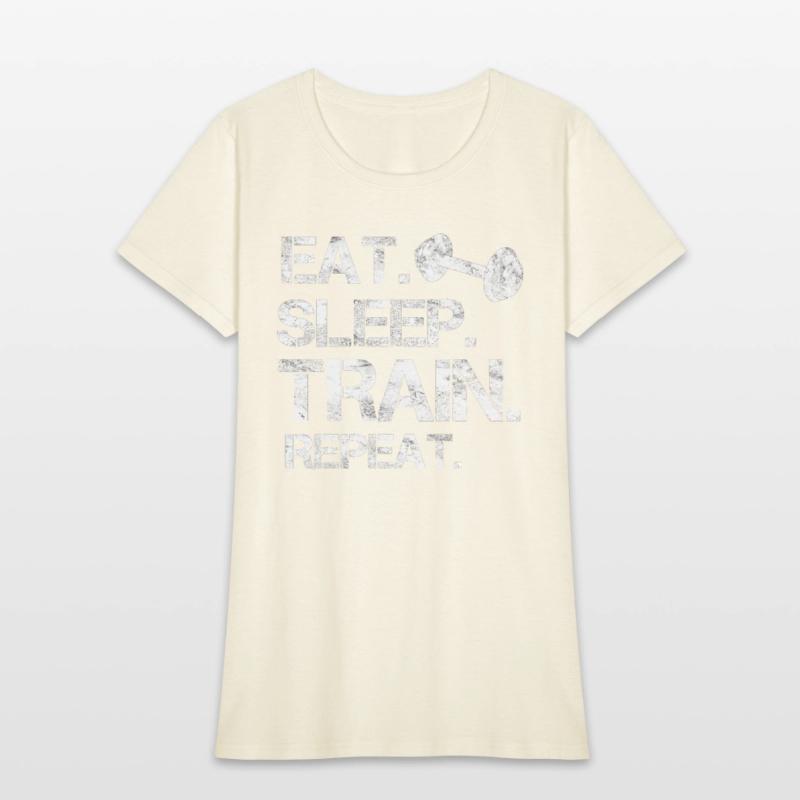 Eat. sleep. train. repeat. bodybuilding-design