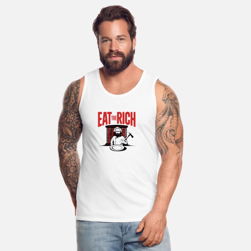 Eat The Rich Döner Kebab Satirical Design