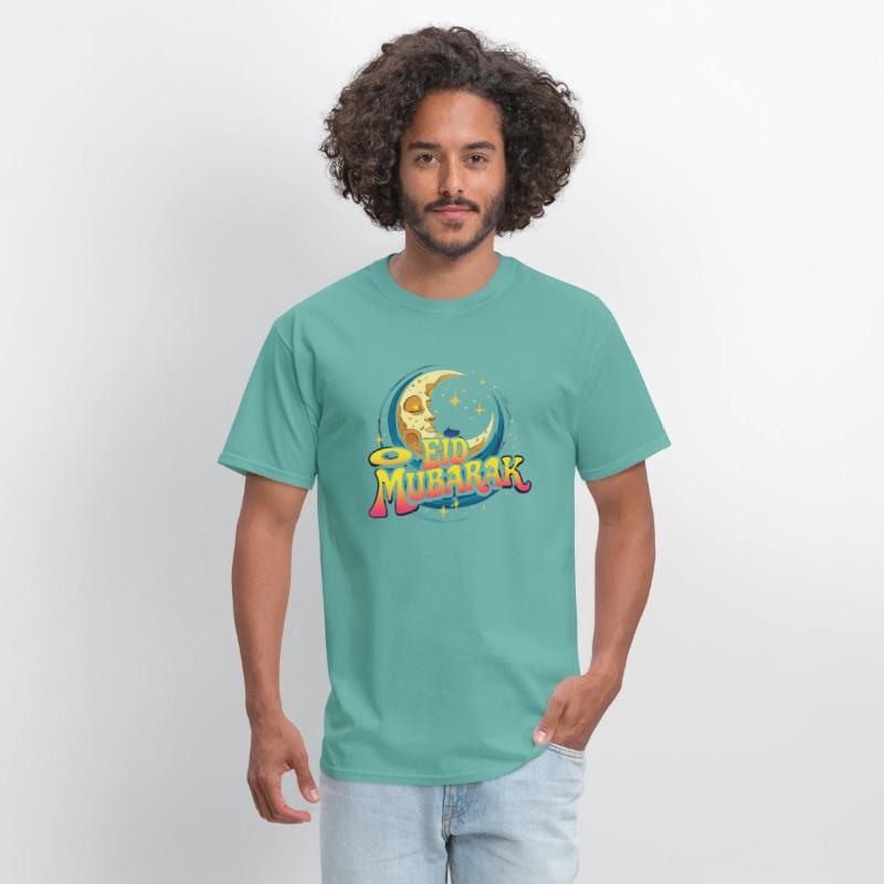 Eid Mubarak Celebration T-Shirt – Festive & Joyful