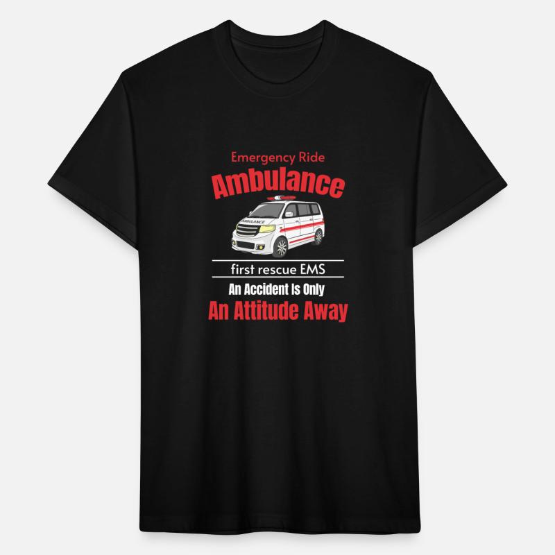 Emergency Ride Ambulance Driver EMT Practitioner