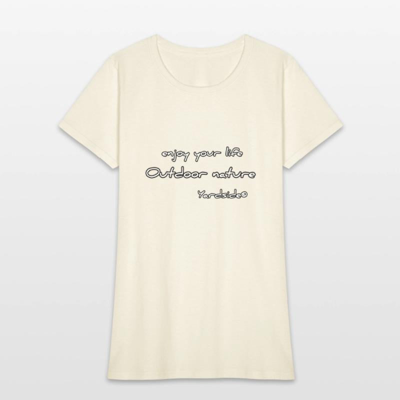 enjoy your life Outdoor nature Yardside font