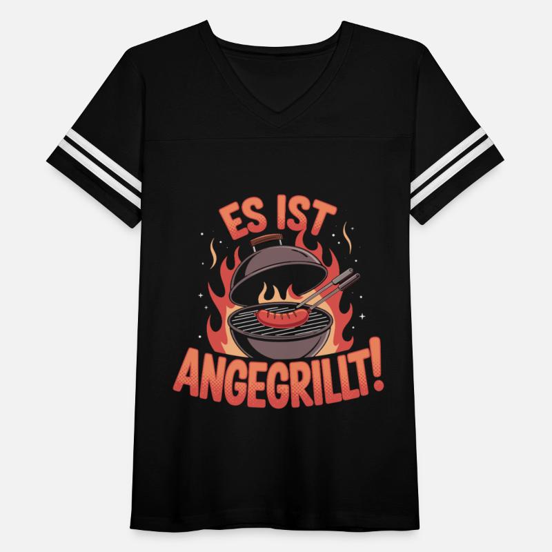 Es Ist Angegrillt BBQ Fire Sausage Barbecue Flames