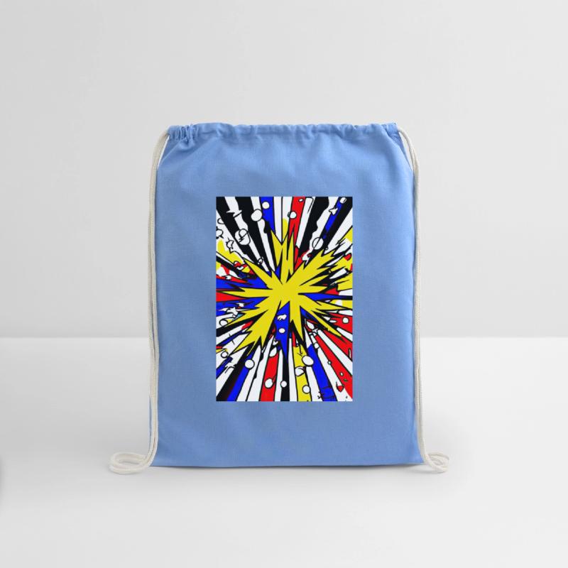 Explosion Art - Comic Book Style