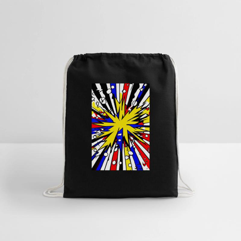 Explosion Art - Comic Book Style