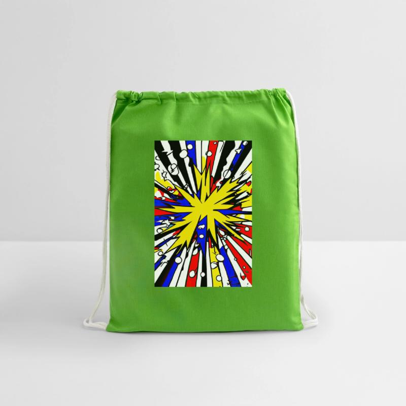 Explosion Art - Comic Book Style