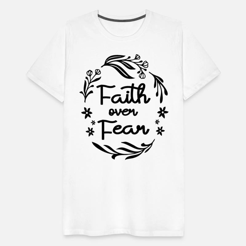Faith Over Fear Christian Quote