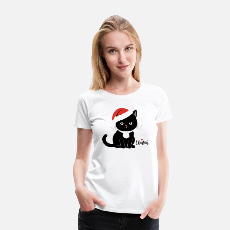 Festive Feline: A Black Cat's Holiday