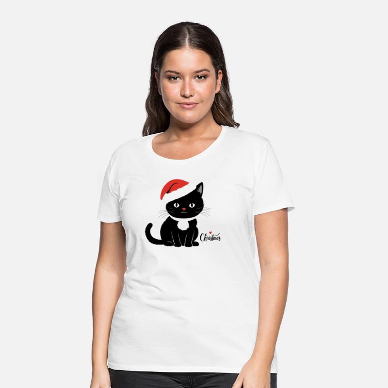 Festive Feline: A Black Cat's Holiday