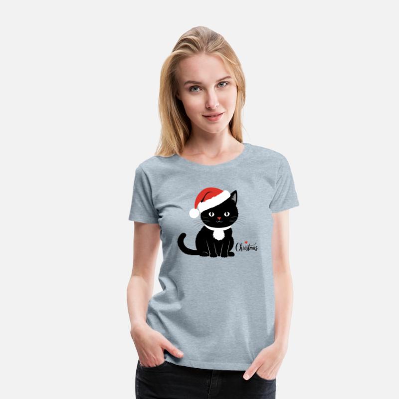 Festive Feline: A Black Cat's Holiday