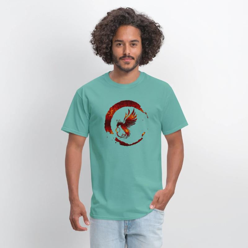Fiery Bird Monogram E
