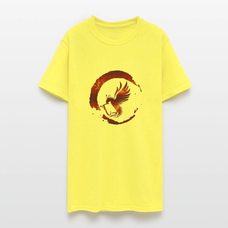 Fiery Bird Monogram T
