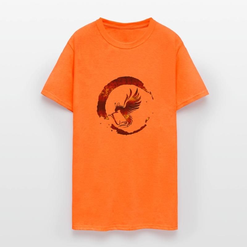 Fiery Bird Monogram T