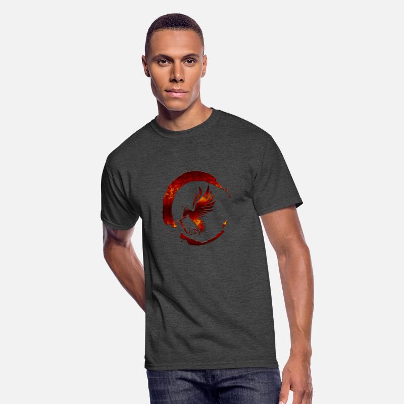 Fiery Bird Monogram T