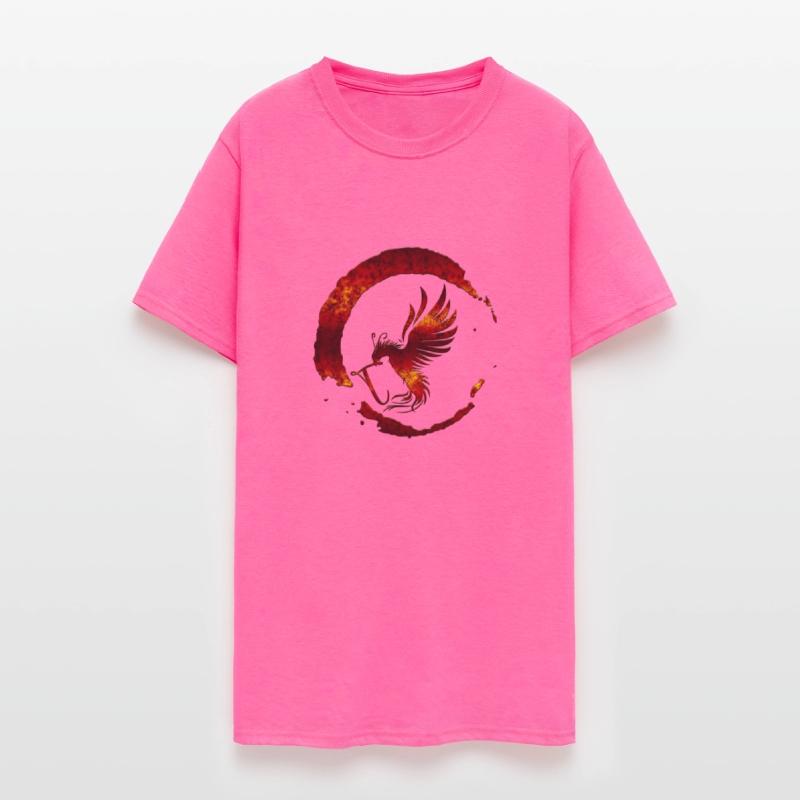 Fiery Bird Monogram T