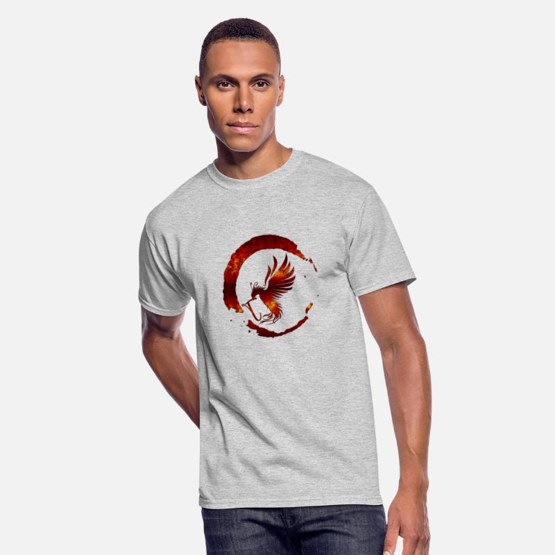 Fiery Bird Monogram T