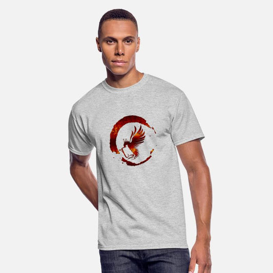 Fiery Bird Monogram T