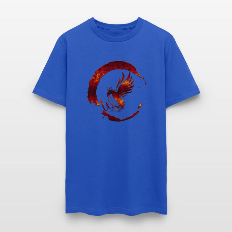 Fiery Bird Monogram W