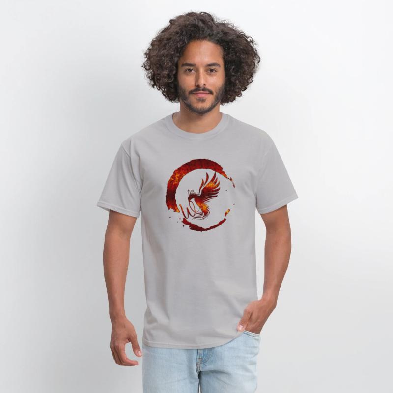 Fiery Bird Monogram W
