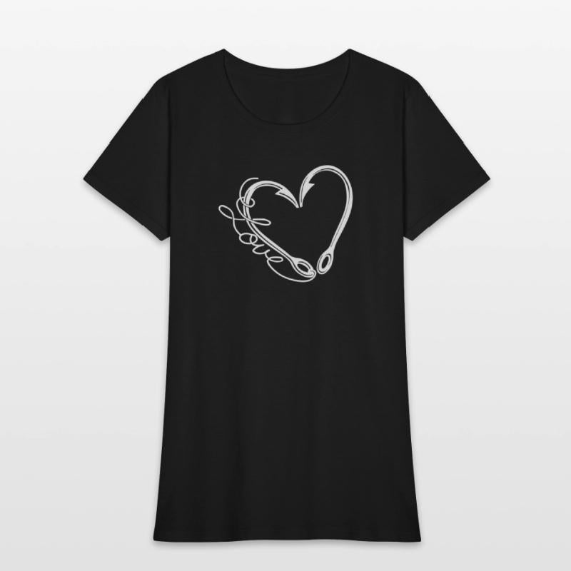 Fishing Hook Heart Love