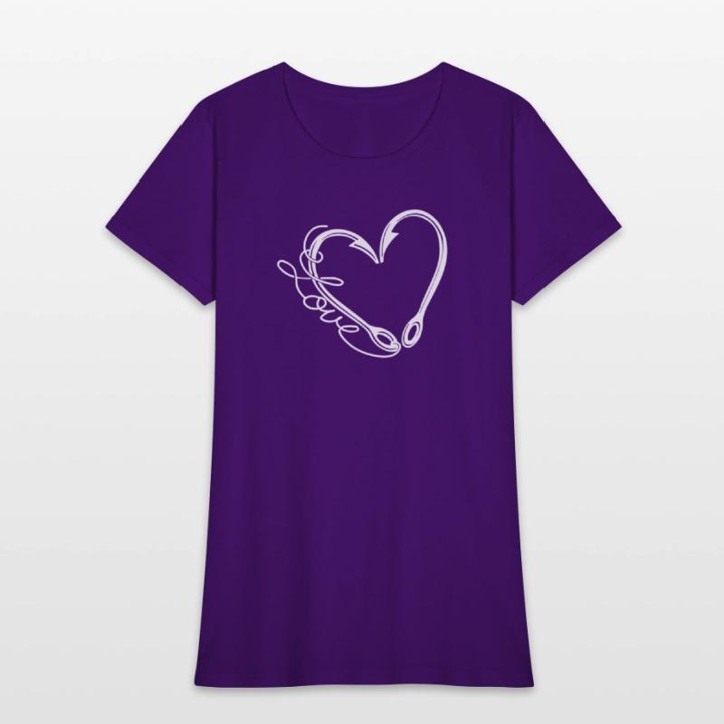 Fishing Hook Heart Love