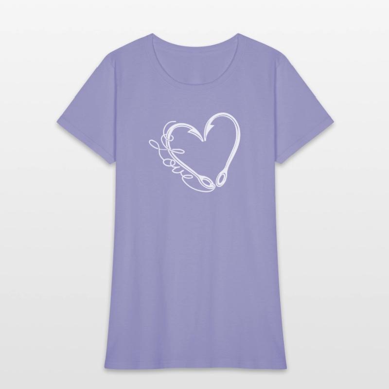 Fishing Hook Heart Love