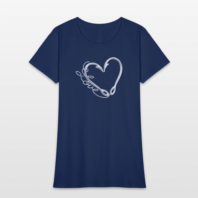 Fishing Hook Heart Love