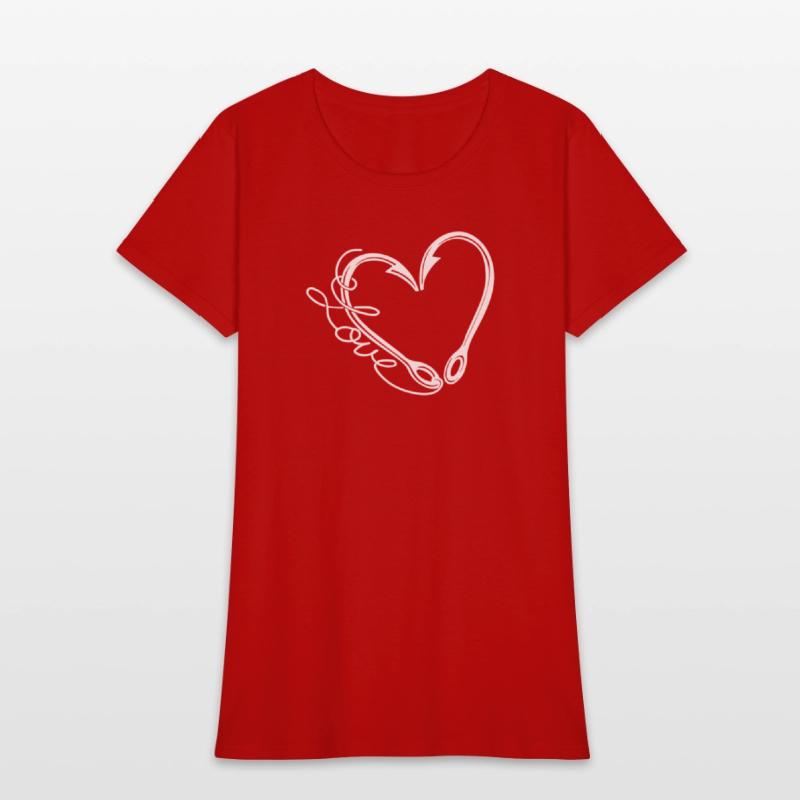 Fishing Hook Heart Love