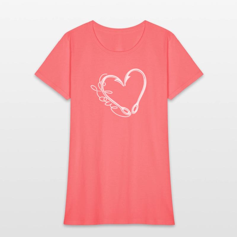 Fishing Hook Heart Love
