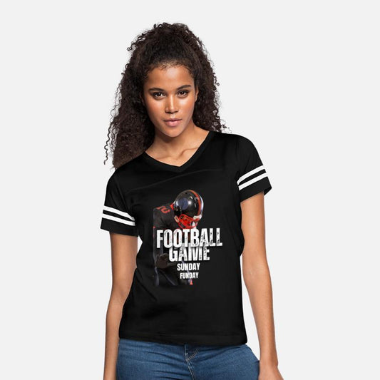 Football Game Sunday Funday Football Season Tees