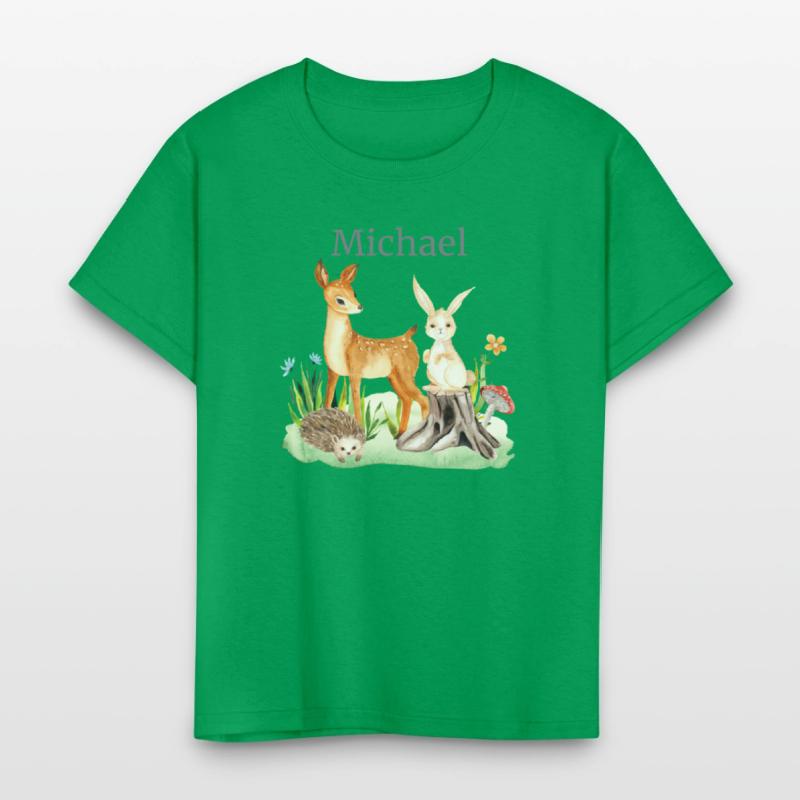 Forest Animal Forest Animal Deer Rabbit Hedgehog
