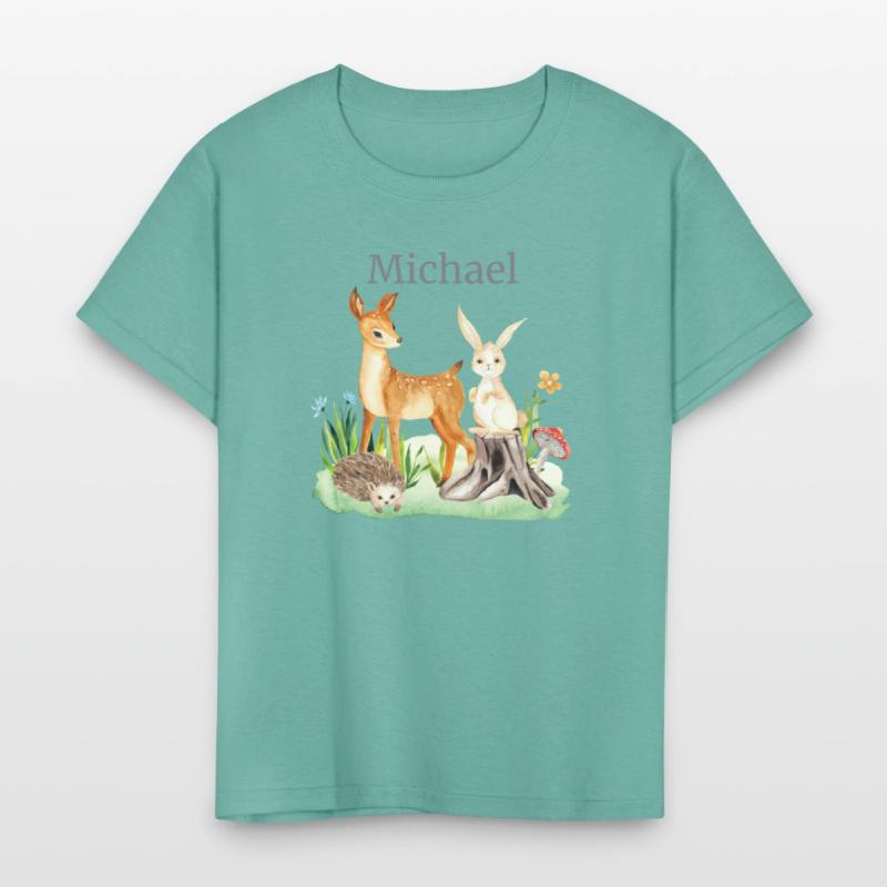 Forest Animal Forest Animal Deer Rabbit Hedgehog