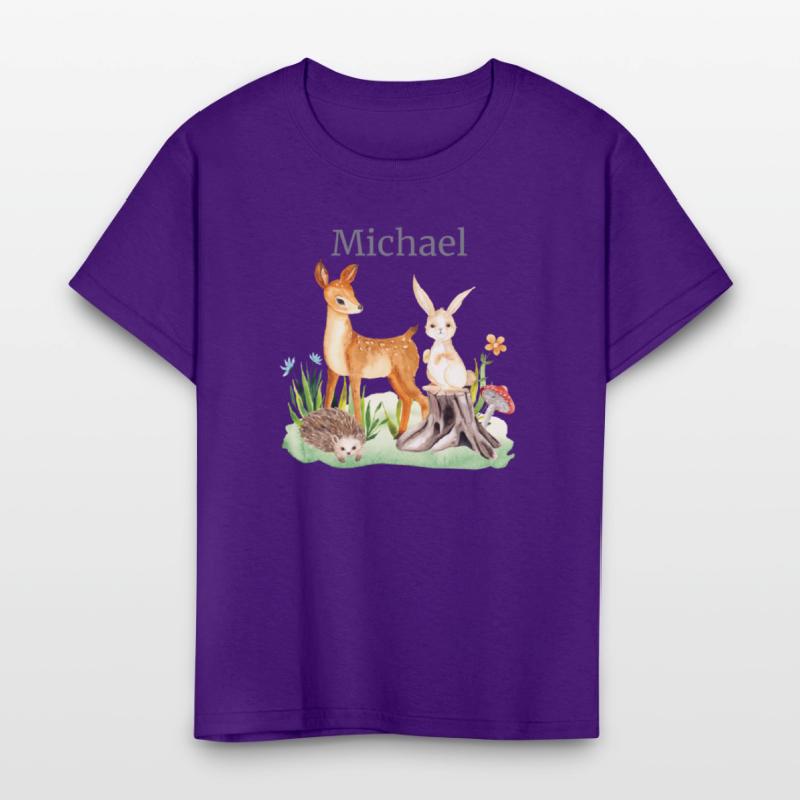Forest Animal Forest Animal Deer Rabbit Hedgehog