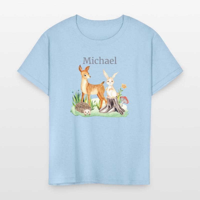 Forest Animal Forest Animal Deer Rabbit Hedgehog